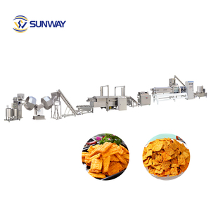 Línea de Producción Industrial Automática de Snacks Fritos y Acolchados Sunway, Máquina para Hacer Snacks Fritos, Fabricante Profesional - Product Image 1