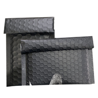 Sac à cheveux personnalisé de taille longue, sacs d'expédition OEM avec sacs enveloppe à bulles métalliques adhésifs