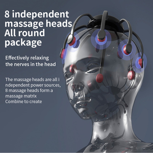 Venta al por mayor TMS Octopus Shaped Scalp Vibrating Head <span class=keywords><strong>Massager</strong></span> proporciona alivio del dolor de cabeza y mejora la calidad del sueño - Product Image 3