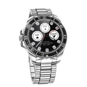 Newest R1 Smart Watch Big Screen Waterproof Heart Rate Monitoring IP68 Mobile Phone Connectivity Compass Stainless Steel Strap - Product Image 3