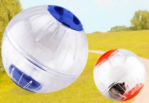Piccolo Pet Run The Ball Toy Home criceto palla da corsa trasparente 10cm Jogging animali domestici cincillà accessori per criceti - Product Image 2