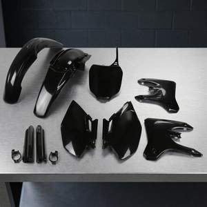 2003 2004 Yamaha YZF 450 Kit completo di plastica nera accessori moto - Product Image 3