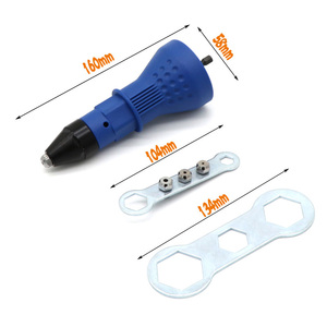 למשוך חשמלי rvetriveting מקדחה מתאם הוספה אגוז אגוז אגוז אגוז הכנס 2.4 3.2 4.0 4.8 מ "מ - Product Image 2