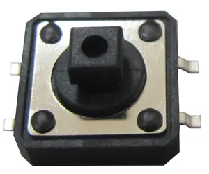 סטנדרטי 12*12*7.3mm 260gf PCB SMD טקט מתג עם מלבן כפתור
