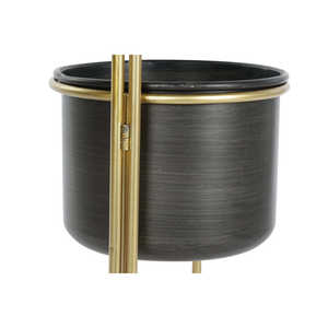 Maceta Metálica Dorada 30x21x80 - Product Image 3