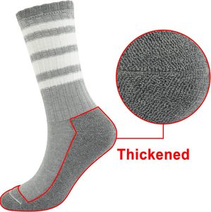 Calcetines Deportivos Personalizados con Rayas para Mujer, Diseño Retro Novedoso, Elásticos, <span class=keywords><strong>de</strong></span> Spandex, Casuales, con Agarre y Logotipo Personalizado - Product Image 3