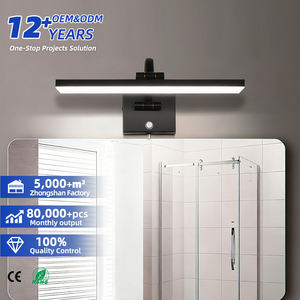 Lámpara de Pared con Carga Inalámbrica 2025, Negra, Ajustable, LED, para Cuadros, con Temporizador, Regulable, 3 Colores de Luz - Product Image 1
