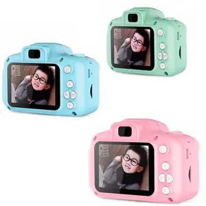 Mini kids camera HD cartoon birthday present gift mystery box thanksgiving christmas mini kids digital camera