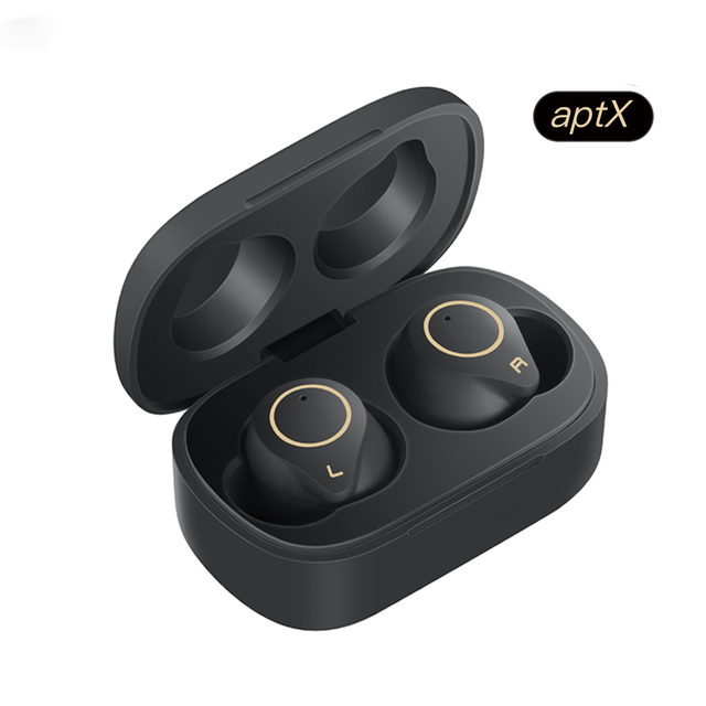 Wireless Earbuds Touch Control with LED Indicator Qualcomm Chip In-Ear Stereo Earphones IPX7 Waterproof TWS Charging Case