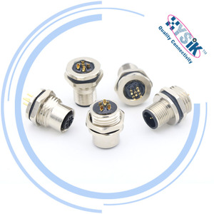 Endüstriyel robotik ve kontrol sistemleri için IP68 anma M12 kablo konektörü, Ethernet PROFINET - Product Image 4