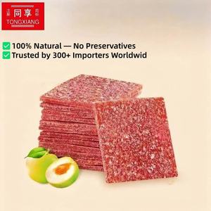 Prix direct usine Frais et sain 100% naturel Tranches de prune au goût acidulé 55g Emballées individuellement - Product Image 6