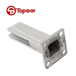 Ringhiera in <span class=keywords><strong>Vetro</strong></span> Senza Telaio per Piscina Esterna Moderna in Acciaio Inox 304 <span class=keywords><strong>con</strong></span> Supporto Regolabile e Gradini - Product Image 5