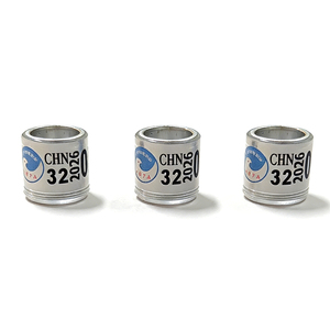 2025 Hoge Kwaliteit Klassieke Gepersonaliseerde Herbruikbare Racing <span class=keywords><strong>Pigeon</strong></span> <span class=keywords><strong>Ring</strong></span> van <span class=keywords><strong>Plastic</strong></span> met Naam voor Huisdieren Buitengebruik - Product Image 6