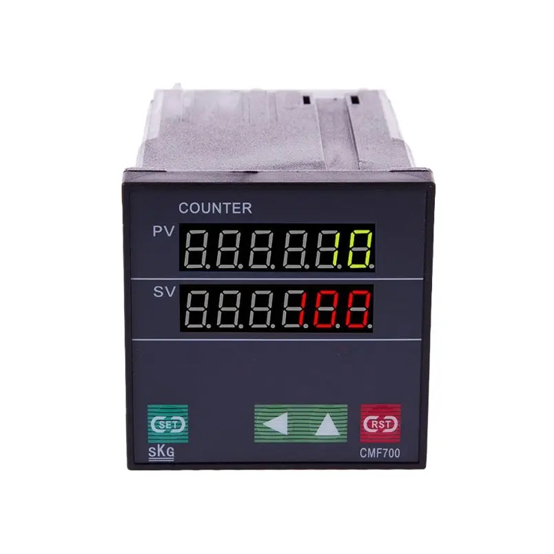 CMF700 6 digit 2m digital sensor analog LED particle pill pulse counter counting machine for sale