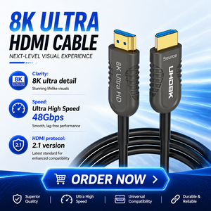 <span class=keywords><strong>Cable</strong></span> de Fibra Óptica <span class=keywords><strong>HDMI</strong></span> 8K, <span class=keywords><strong>Cable</strong></span> HDMI2.1 de Alta Velocidad para Instalación Oculta en Pared <span class=keywords><strong>a</strong></span> Través de Tuberí<span class=keywords><strong>a</strong></span> para HDTV y Cine en Casa - Product Image 1