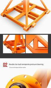 Construcción del hogar Edificio 1000kg Mini Monkey Lift Pequeña grúa de elevación - Product Image 5