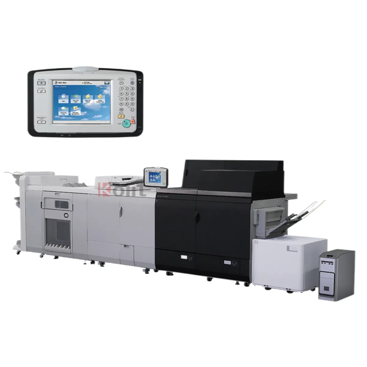 Copieur couleur haute vitesse image PRESS C10000vp C8000 Presse de production de photocopieur avec cartouche de toner d'origine T02