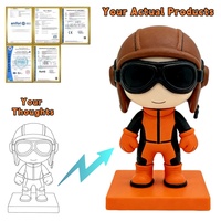 Jouets en PVC 3D personnalisés écologiques, directement de l'usine, avec design de dessin animé gratuit, cadeaux promotionnels OEM/ODM
