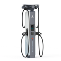 Nouveau Starcharge Aries V2 Double CCS2 600A 100kW Système de gestion de câbles pour chargeur DC VE 97% Haute Efficacité Montage au Sol