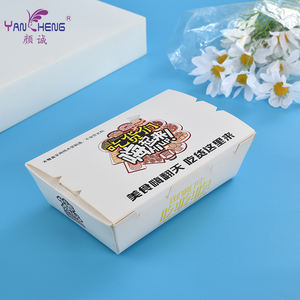 Cajas Rígidas <span class=keywords><strong>de</strong></span> Cartón Reciclado Ecológicas para Envasado <span class=keywords><strong>de</strong></span> Comida Rápida con Formas Personalizadas y Acabado Mate - Product Image 4