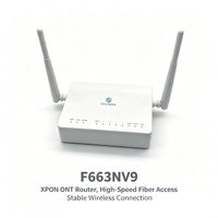 중고 F663NV9 ONU 중고 FTTH 라우터 1GE+3FE+1TEL+2.4G Wi-Fi GPON XPON SC 커넥터 CE RoHS FCC 인증 1년 보증