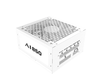 Fuente de Alimentación para Ordenador WANKANG de 850W de Alto Valor, Compatible con OEM/ODM, Certificación 80 PLUS White, Completamente Modular, PCIe 5.0, Negro y Blanco