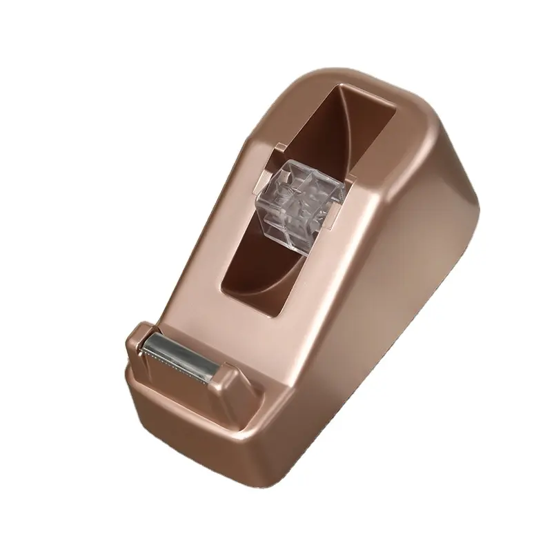 Nordic light luxury rose gold tape seat taglierina per nastro sigillante a risparmio di manodopera macchina per nastro da imballaggio manuale pesante per ufficio