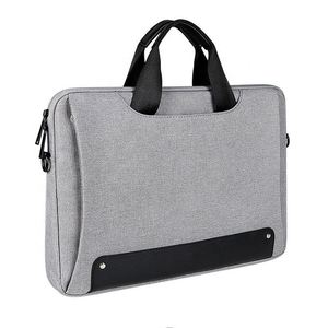 Laptop Sleeve <b>Bag</b> Durable Shockproof Protective Polyester Woman Shoulder Laptop <b>Bag</b> - Product Image 2
