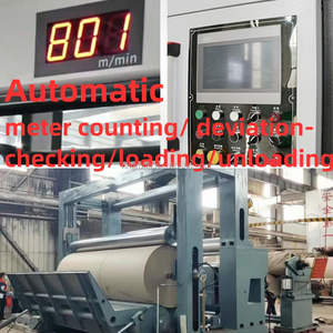 Rebobinadora de corte longitudinal de papel de aluminio y papel recubierto de alta velocidad de 400 m/min equipada con componentes de núcleo de bomba de motor PLC <span class=keywords><strong>Omron</strong></span> y Siemens - Product Image 2