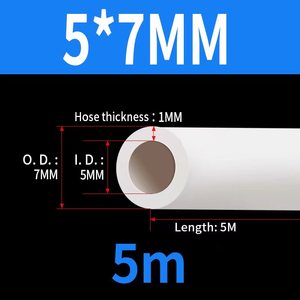 Tube en caoutchouc Tuyau <span class=keywords><strong>de</strong></span> taille différente <span class=keywords><strong>Verrerie</strong></span> Raccord <span class=keywords><strong>de</strong></span> tuyau Tube à vide Tube en caoutchouc pour vide - Product Image 5