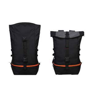 Sac à dos tendance en gros avec logo personnalisé, sac à dos de voyage à enroulement, imperméable, pour le sport, le basketball, sac à dos noir pour hommes et femmes - Product Image 5