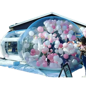 <span class=keywords><strong>Vancen</strong></span> Dôme Gonflable Transparent 3M de Haute Qualité pour Mariage, Tente de Fête Extérieure en PVC, Maison Bulle Gonflable, Garantie 2 Ans - Product Image 1