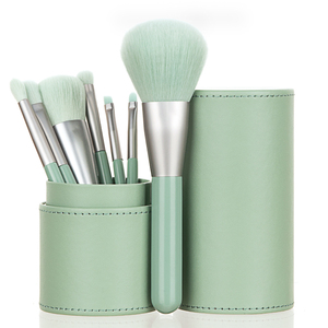 Gloway 7 Stuks Mini Make-Up Set Borstel Vrouwen Zacht Synthetisch Haar Schoonheid 7 Stuks Cosmetische Set Make-Up Borstels Sets Tools Met Hoesje - Product Image 6