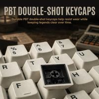 OEM ODM Wired Mechanical Keyboard Full Size Gasket Mount with 104 Keys PBT Keycaps and Number Pad