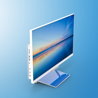PC All in One dengan Kamera Terintegrasi, SSD, DVD-RW Optical Drive, Intel I3/I5/I7, Desktop AIO, Colokan EU/UK untuk Kantor dan Sekolah