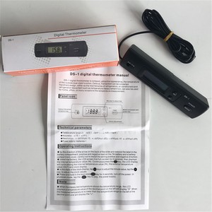 DS-1 xách tay kỹ thuật số xe nhiệt kế trong nhà/ngoài trời tủ lạnh nhiệt độ <span class=keywords><strong>Meter</strong></span> cho xe/Home/văn phòng <span class=keywords><strong>OEM</strong></span> vật liệu nhựa - Product Image 5