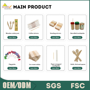 <span class=keywords><strong>Spatula</strong></span> kayu sekali pakai ramah lingkungan, biodegradable & food-grade, kemasan laboratorium murah untuk keperluan kecantikan - Product Image 3