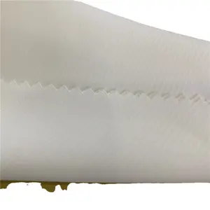 Tissu en mousseline de soie blanc torsadé 80D SPH, tissu imitation soie cristal pour robe de femme à impression numérique, vente en gros