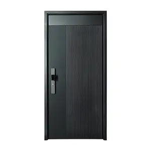high end luxury villa steel exterior security guard door on sale for house and hotel