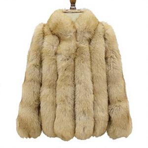 Vente Flash Hiver 2026 : Manteau Trench Vintage en Fourrure de Renard Naturelle Épaisse et Chaude avec Col en Fourrure et Gilet Moelleux pour Femme - Product Image 2