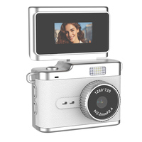 Mini Cámara de Bolsillo con Giro de 180 Grados para Fotografía Cámara de Juguete Portátil y Práctica para Estudiantes.