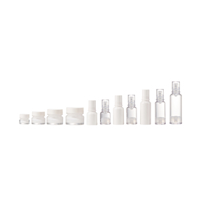 Ensemble de flacons cosmétiques en verre et plastique vides, pots à crème rechargeables, flacons pompe et vaporisateurs pour emballages de soins de la peau, fabriqués en Chine - Product Image 6