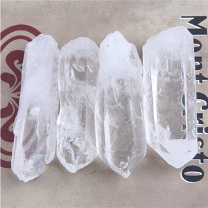 Novedad, minerales en bruto, puntos de cristal crudo natural, espécimen de cuarzo transparente blanco para la curación de Reiki - Product Image 4