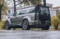 Kit carrosserie large pour Land Rover Defender LM, en matériau PP, comprenant pare-chocs avant et arrière, lèvres avant et arrière, aileron arrière