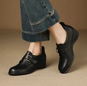 Bottes hautes décontractées pour femme style espadrille, couleur cognac, pour l'été et l'hiver, bottes cuissardes Rich Brandy - Product Image 5