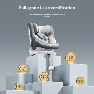 Siège <span class=keywords><strong>auto</strong></span> pour enfants pleine grandeur ADAC, <span class=keywords><strong>0</strong></span>-12 ans, coton, capacité de charge <span class=keywords><strong>0</strong></span>-36 kg, possibilité de s'asseoir et de s'allonger - Product Image 2