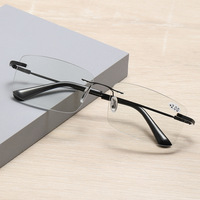 Lunettes de lecture progressives multifocales unisexe à mémoire de forme et photochromiques pour la correction de la vision de près et de loin – Offre spéciale