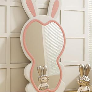 Specchio a Figura Intera 3D a Forma di Coniglio, Decorazione da Parete o Pavimento <span class=keywords><strong>per</strong></span> Camere dei Bambini e Ragazze - Product Image 6