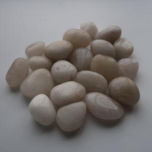 Galets et pavés blancs en <span class=keywords><strong>pierre</strong></span> naturelle hautement polis pour usage <span class=keywords><strong>extérieur</strong></span> de villa, respectueux de l'environnement - Product Image 3
