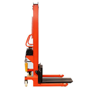 Diesel 1ton 2ton Semi-elettrico Pallet sollevatore mano elettrico Stacker 1.6m/2m/2.5m/3m altezza di sollevamento usato carrello elevatore transpallet - Product Image 1